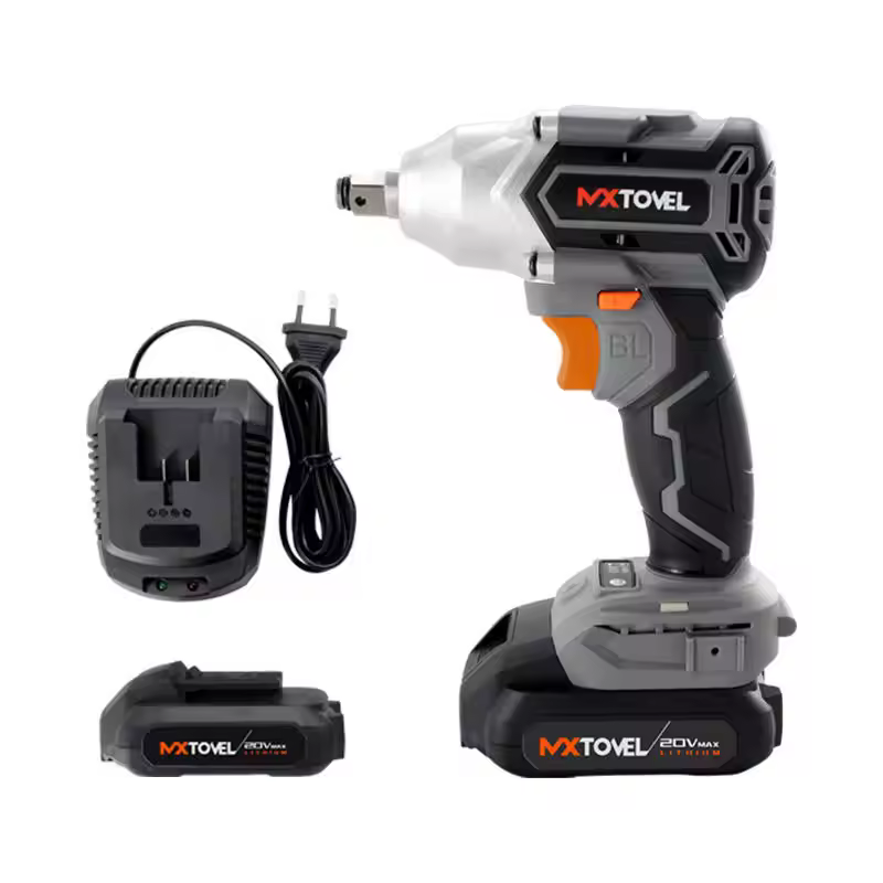 High Torque Cordless Impact Wrench Electric Battery Power Toolbox Combination Tool