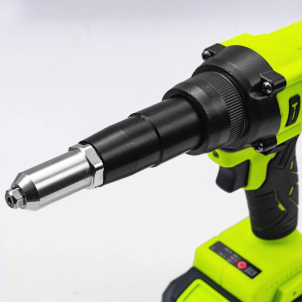6 Brushless Electric Rivet Gun Cordless Rivet Nut Gun Drill Insert Power Tools